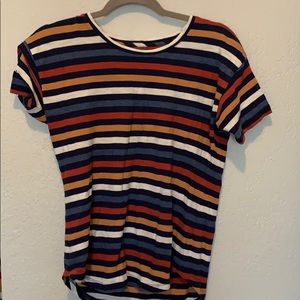 Madewell soft striped tee